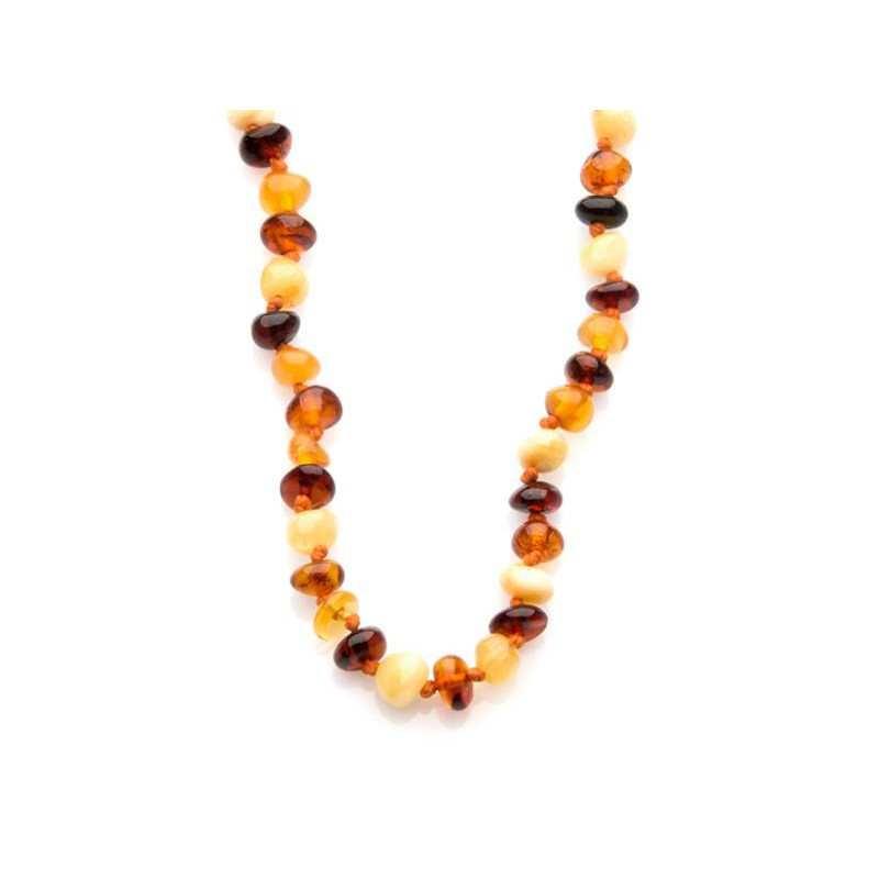 Collana ambra multicolore, per evocare ricordi marini — foto 1