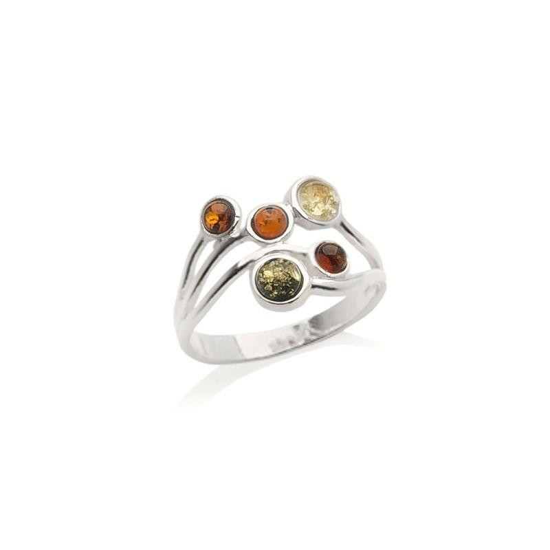 Anello ambra multicolore, per preservare i ricordi — foto 1