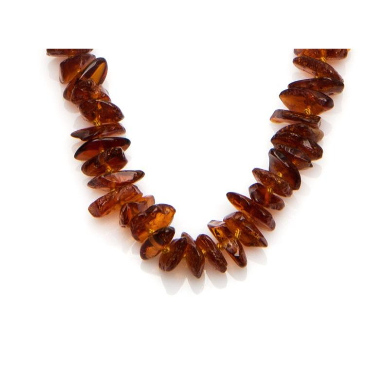 Collana ambra cognac, per evocare i mari antichi — foto 1