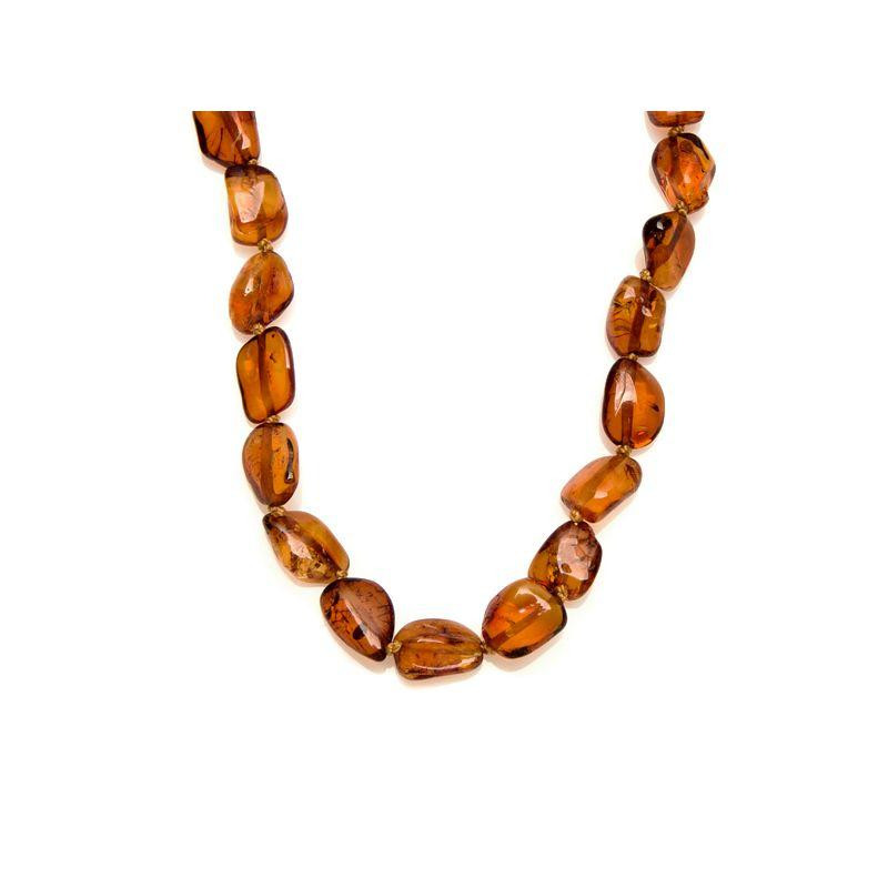 Collana ambra cognac, per portare con te un'intenzione — foto 1