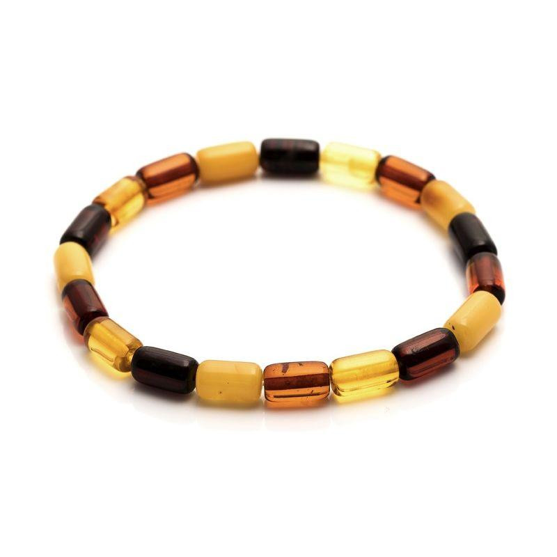 Bracciale ambra multicolore, per custodire i tuoi ricordi — foto 1