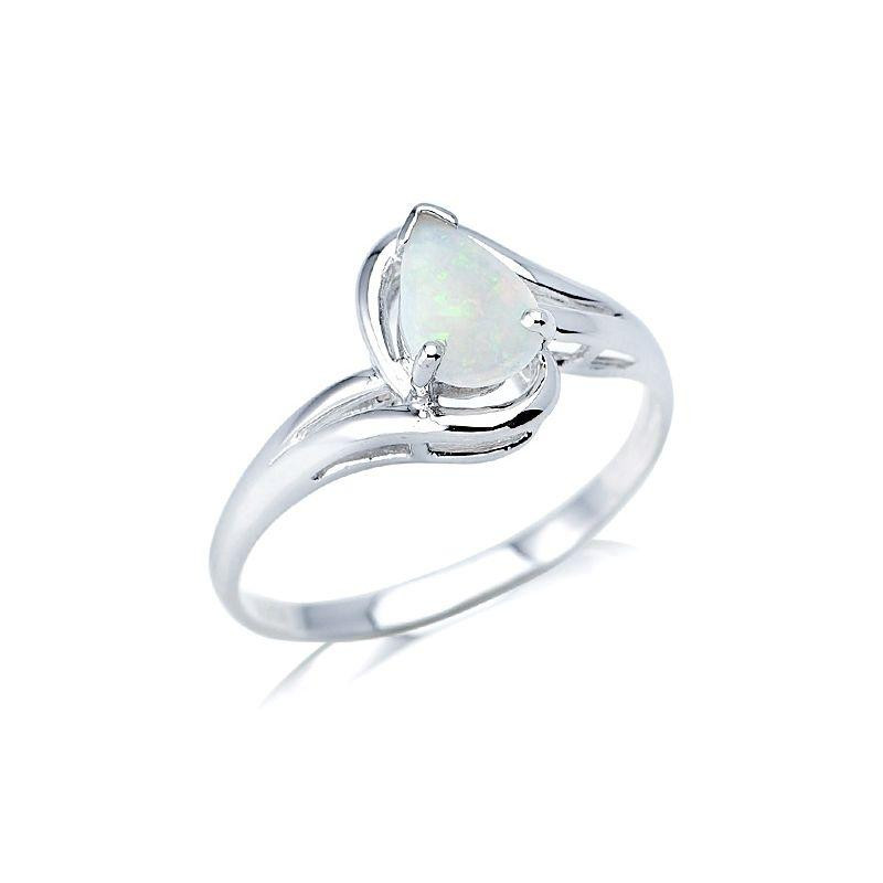 Anello opale bianco, per raccontare storie — foto 1