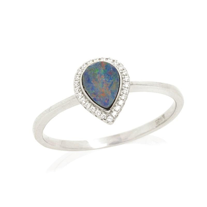 Anello opale blu, per custodire le tue stelle — foto 1