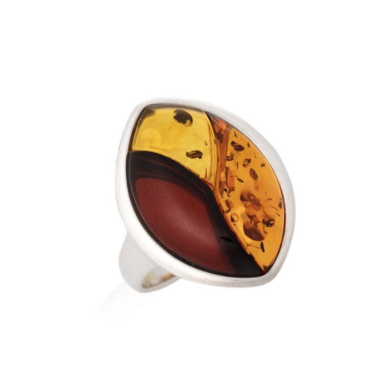 Anello ambra multicolore, per portare la natura in ogni momento — foto 1