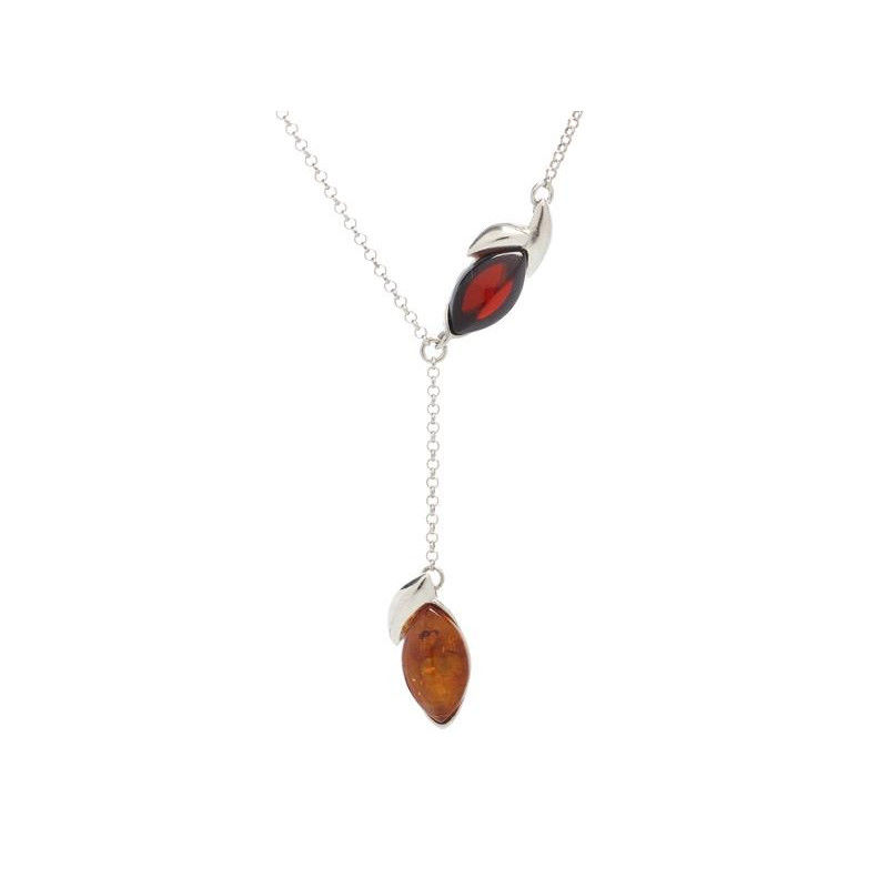Collana ambra multicolore, per evocare i mari scintillanti — foto 1