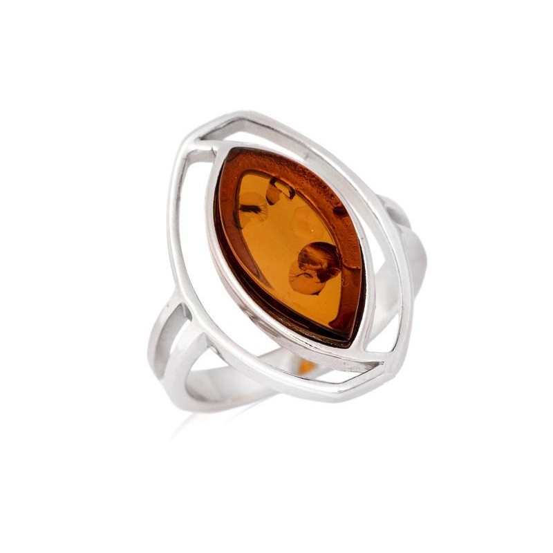 Anello ambra cognac, per onorare la natura — foto 1