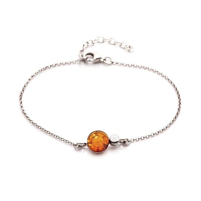 Bracciale ambra cognac, per custodire i tuoi ricordi — foto 1