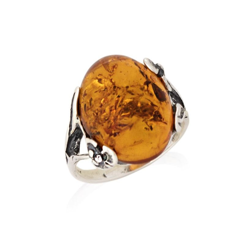 Anello ambra cognac, per evocare i tuoi sogni antichi — foto 1