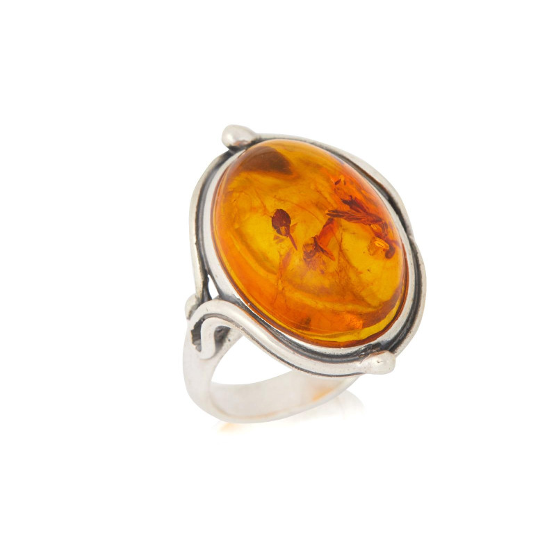 Anello ambra cognac, per evocare il passato — foto 1