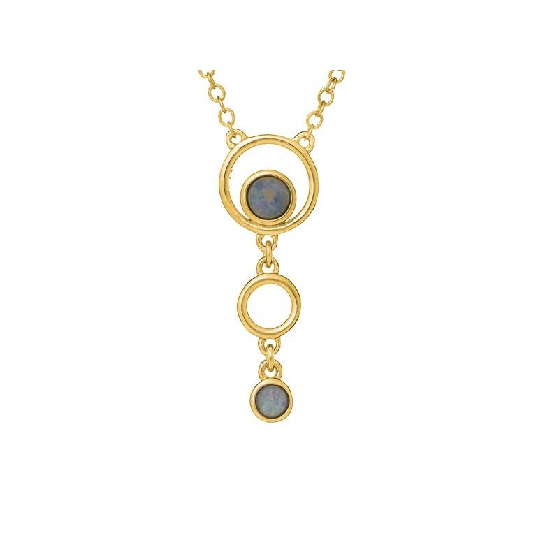Collana opale blu, per raccontare storie — foto 1