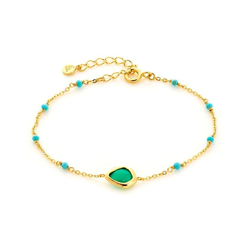 Bracciale onice e turchese, per custodire i tuoi sogni — foto 1