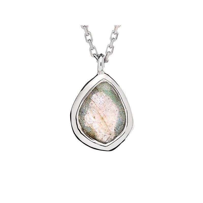 Collana Labradorite Multicolore, Per Portare la Purezza — foto 1
