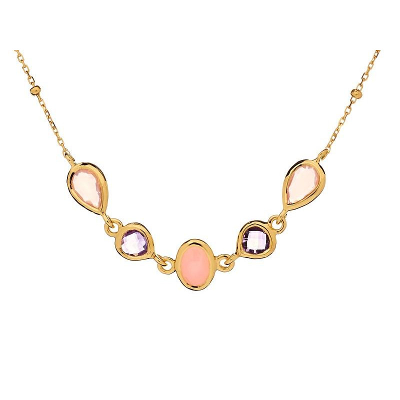Collana opale rosa, per evocare l'essenza dolce — foto 1