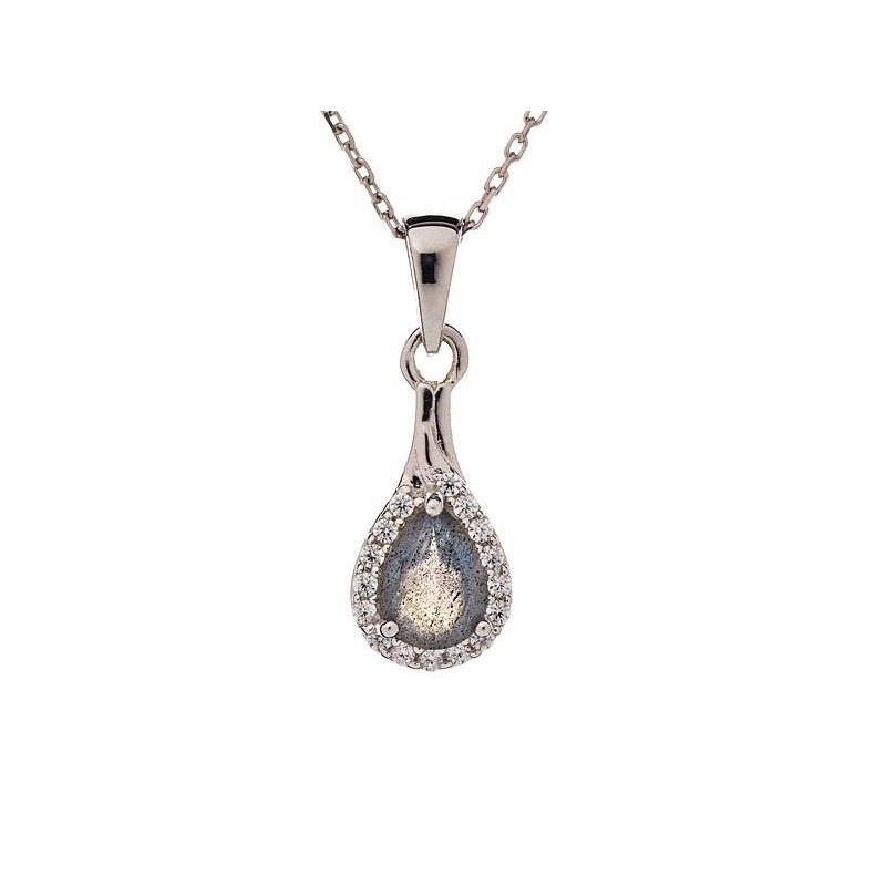 Ciondolo goccia labradorite, per portare l'essenza naturale — foto 1