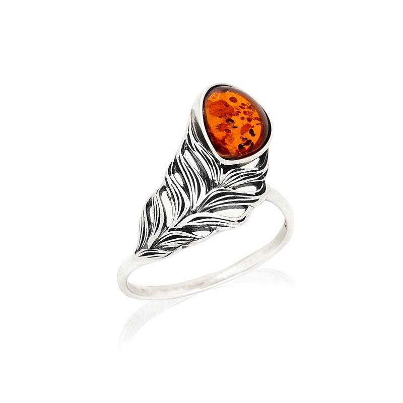 Anello ambra cognac, per evocare i mari segreti — foto 1