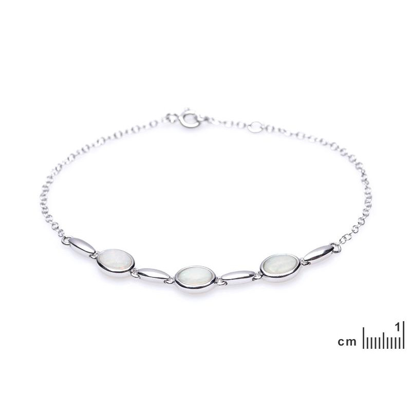 Bracciale opale blu, per custodire dolcemente i tuoi ricordi — foto 2