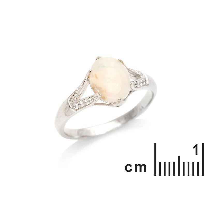 Anello opale e zirconio, per portare l'essenza del giorno — foto 2
