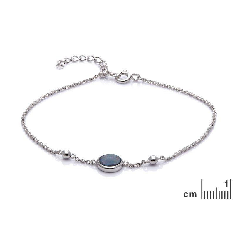 Bracciale opale blu, per conservare i tuoi sogni — foto 2