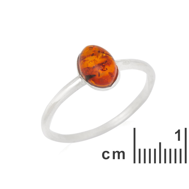 Anello ambra cognac, per portare un pezzo della Baia di Gdansk — foto 2
