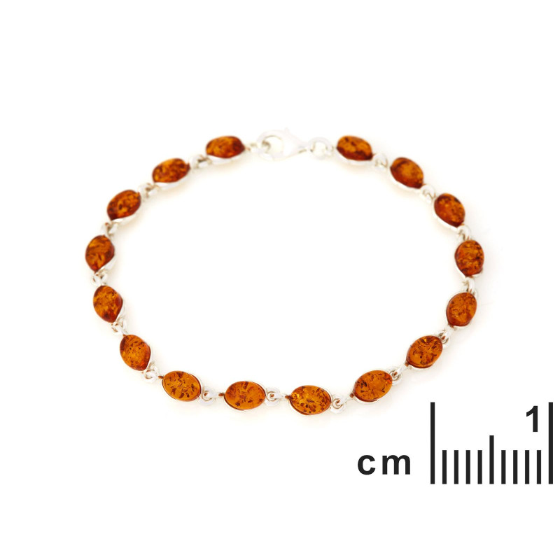Bracciale ambra cognac, per racchiudere le tue storie — foto 2