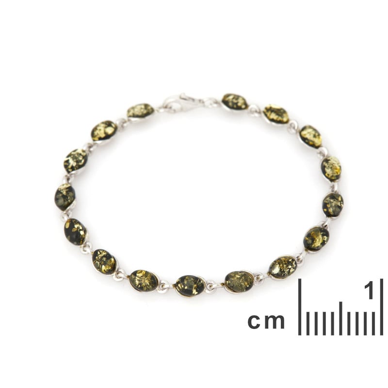 Bracciale ambra verde, per condividere il tuo cammino — foto 2