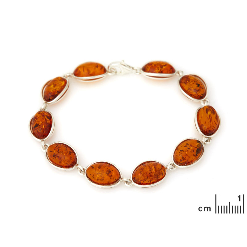 Bracciale ambra cognac, per raccontare la tua storia — foto 2