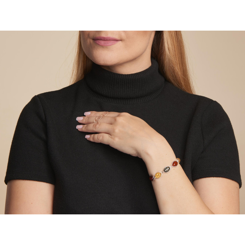 Bracciale ambra multicolore, per preservare i momenti — foto 3