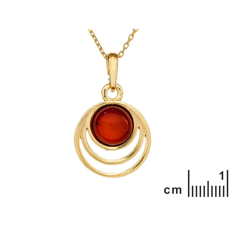 Ciondolo ambra cognac, per evocare il mare — foto 2