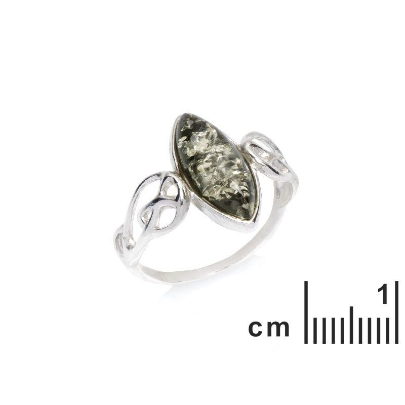 Anello ambra verde Baltico, per custodire il passato — foto 2