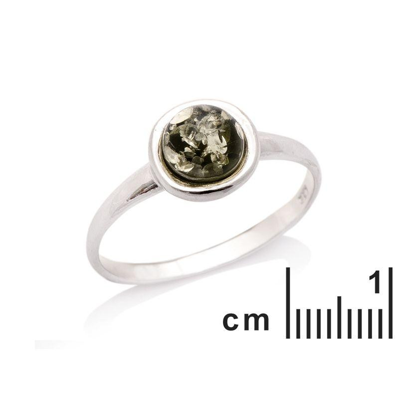 Anello ambra verde, per portare la serenità del Mar Baltico — foto 2