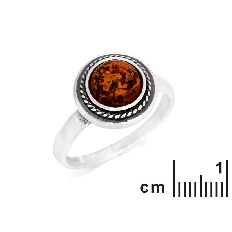 Anello ambra cognac, per custodire i tuoi ricordi — foto 2