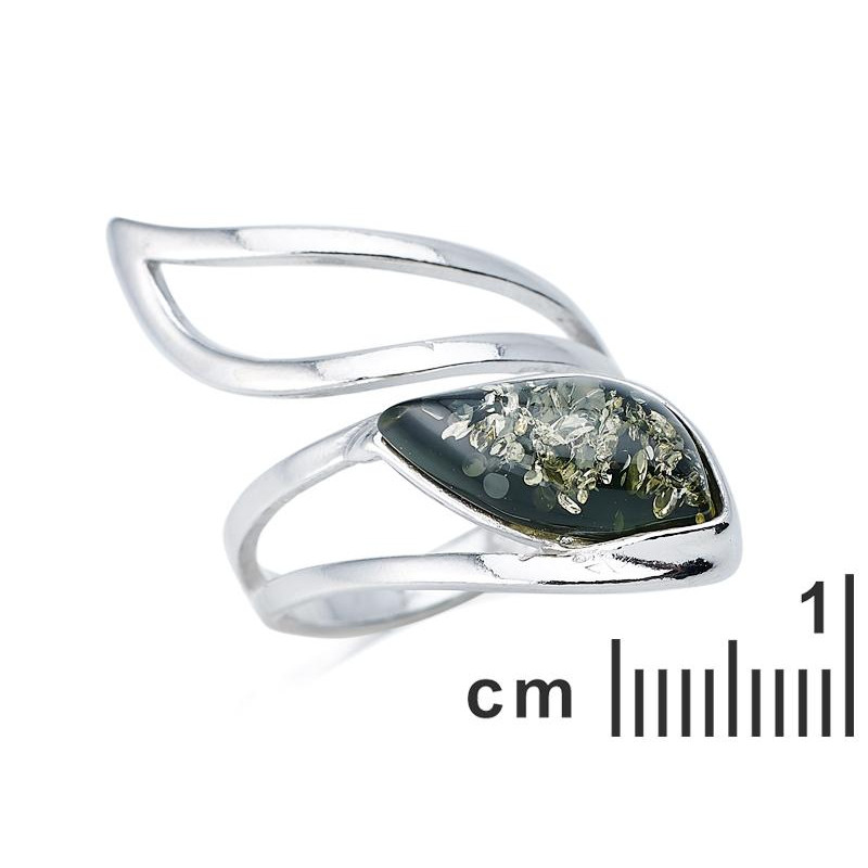 Anello ambra verde Baltico, per condividere i tuoi viaggi — foto 2