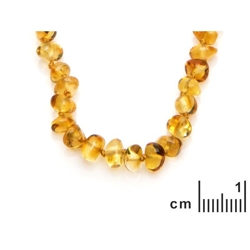 Collana di ambra miele per bambini, per custodire ricordi d'infanzia — foto 1