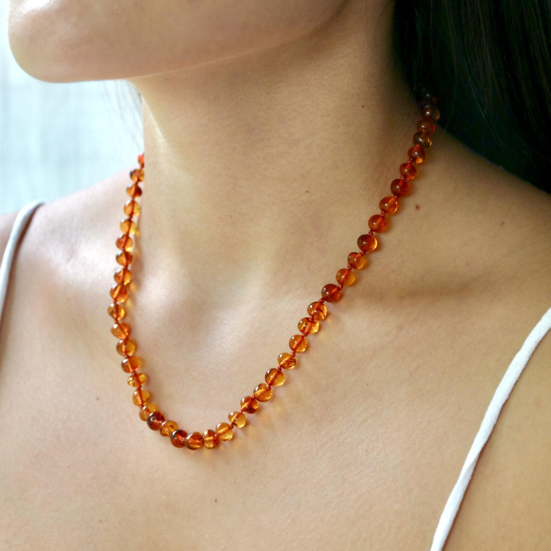 Collana ambra cognac, per evocare momenti speciali — foto 2