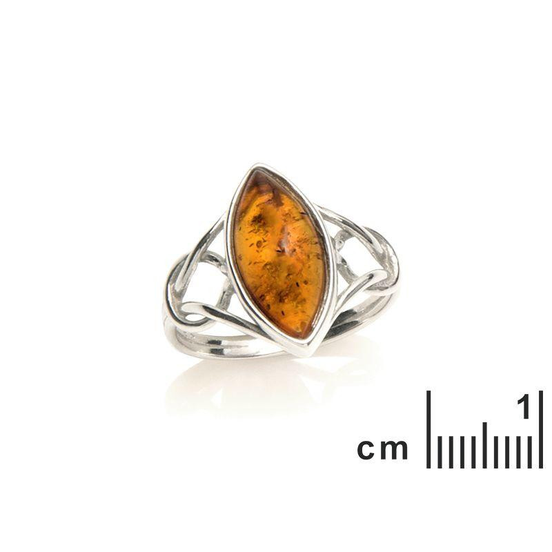 Anello ambra cognac, navigare nel tempo — foto 2