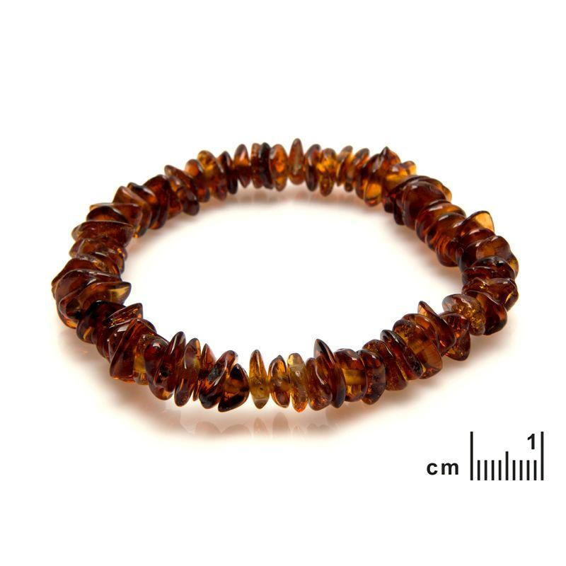 Bracciale ambra cognac, per custodire i ricordi — foto 1