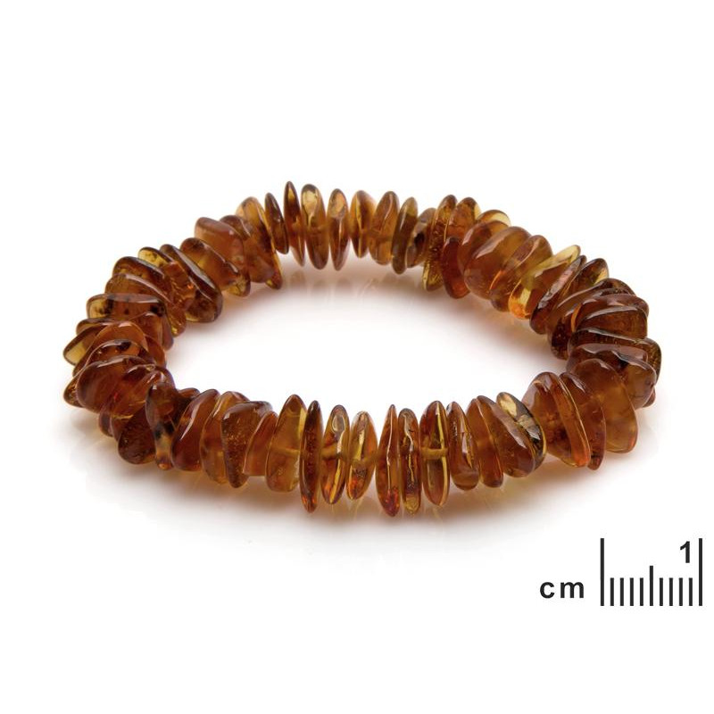 Bracciale ambra cognac, per custodire i ricordi — foto 2