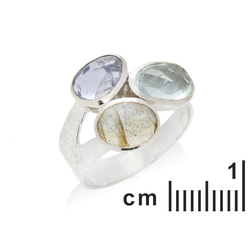 Anello multicolor pietre naturali, per esprimere la tua essenza — foto 2