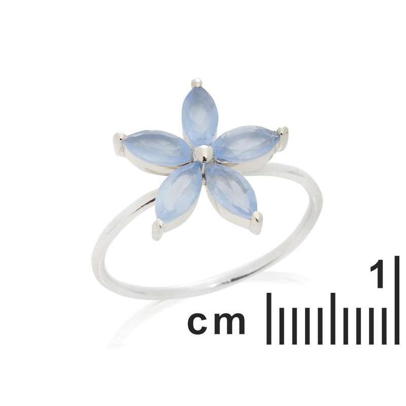 Anello calcedonia blu, per tenere vivo il tuo spirito — foto 2
