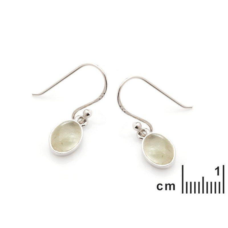 Orecchini prehnite verde, per evocare la natura — foto 2