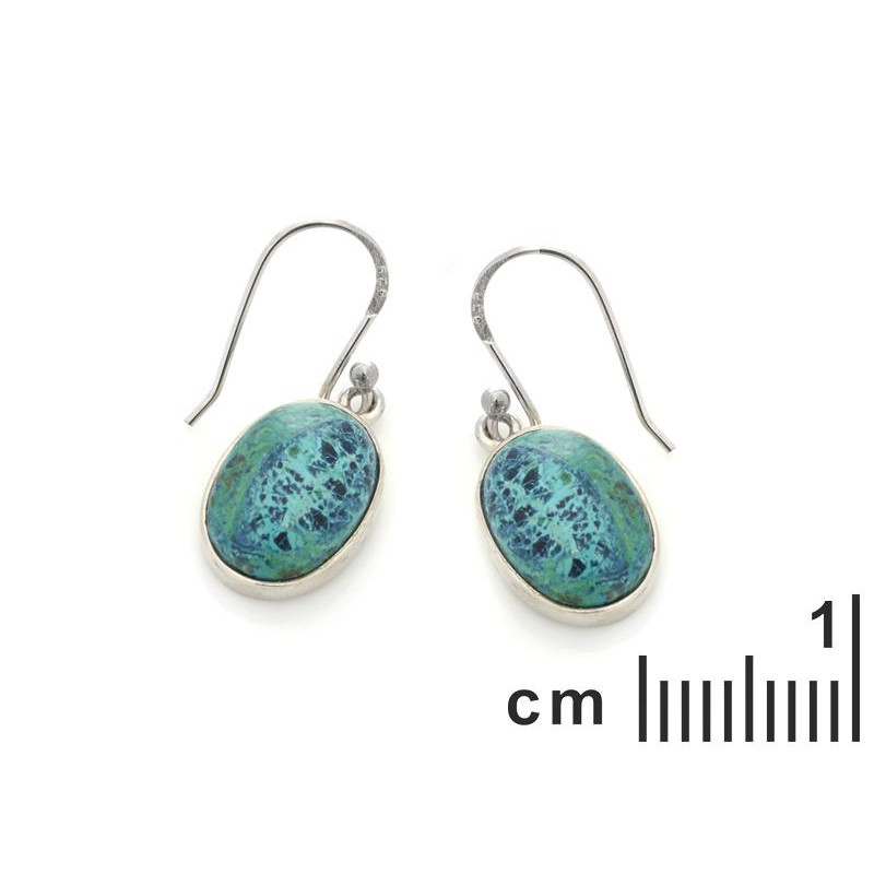 Orecchini Shattuckite Blu, Per evocare i tuoi sogni — foto 2