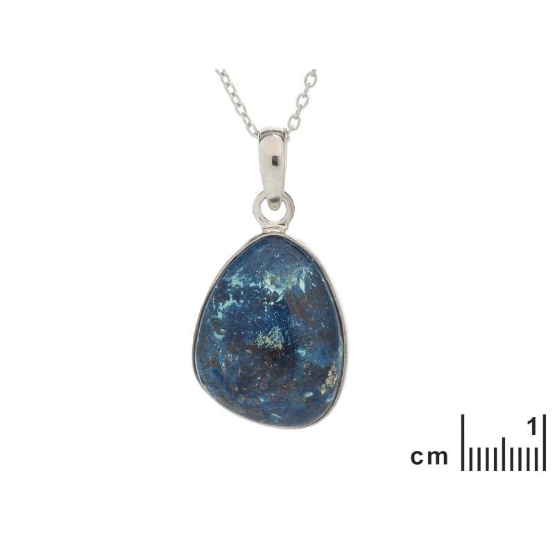 Ciondolo Shattuckite Blu, Per ricordare il tuo viaggio — foto 2