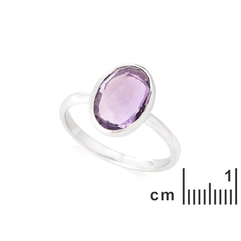 Anello ametista viola naturale, per portare l'intensità del tuo spirito — foto 2