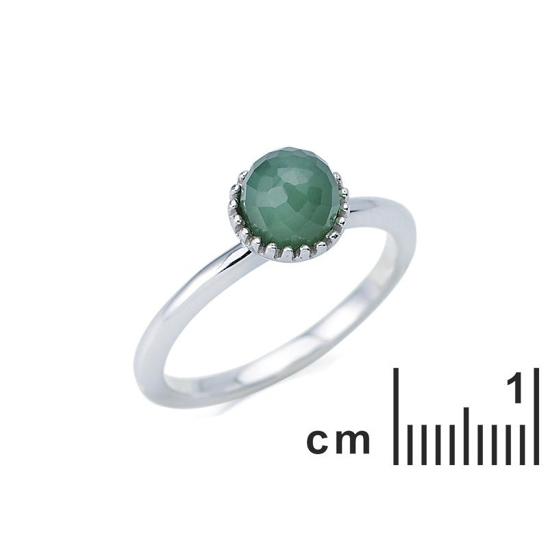 Anello avventurina verde, per raccontare storie naturali — foto 2