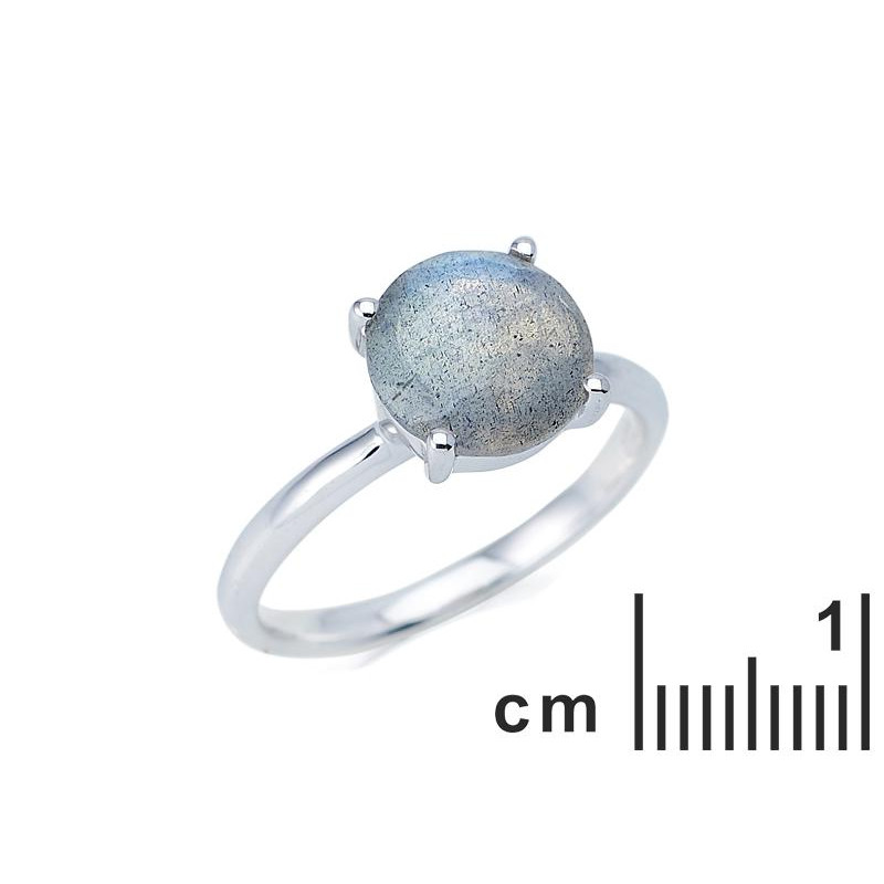 Anello labradorite multicolore, per portare l'essenza della natura — foto 2