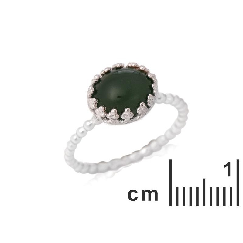 Anello avventurina verde, per evocare l'essenza della natura — foto 2