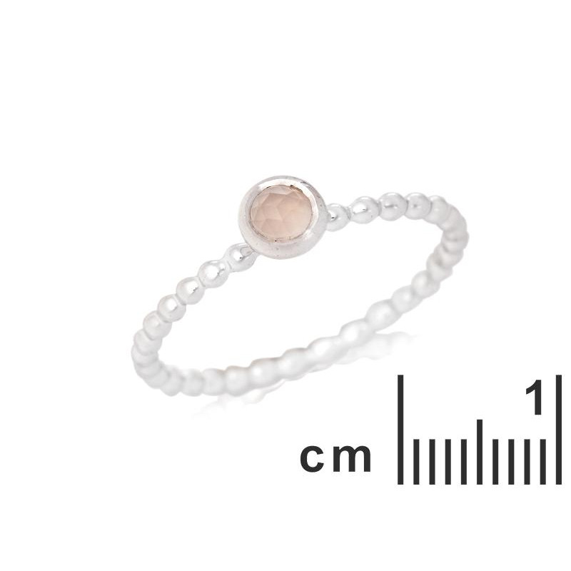 Anello quarzo rosa, per condividere l'amore — foto 2