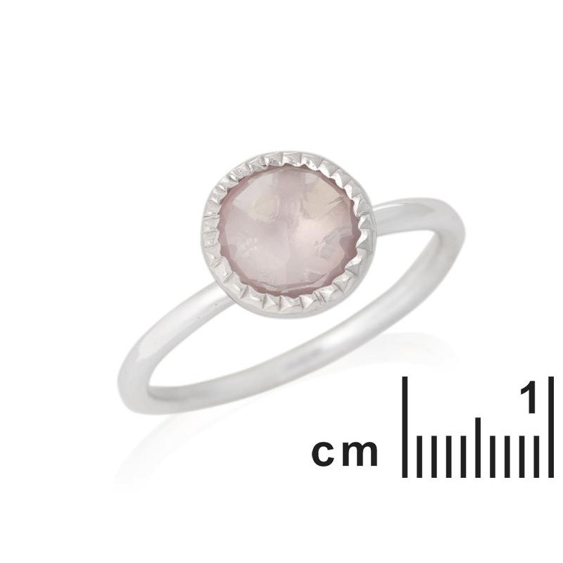 Anello quarzo rosa, per trasmettere amore — foto 2