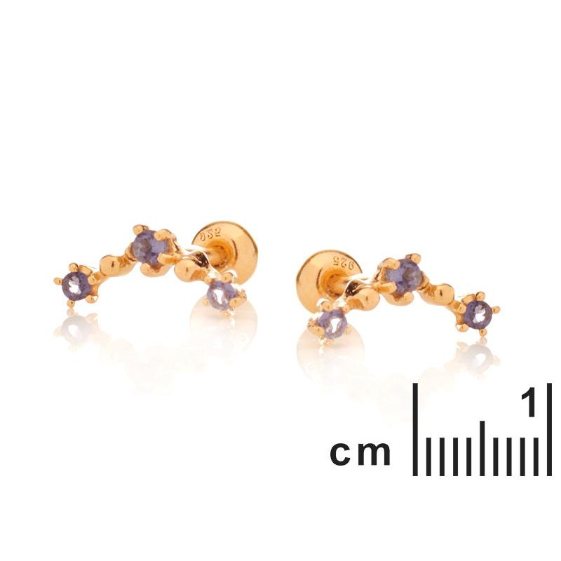 Piercing iolite blu naturale, per illuminare il tuo cammino — foto 2