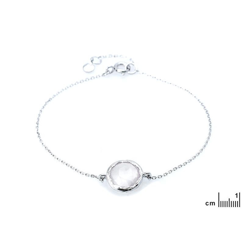 Bracciale quarzo rosa, per riempire il tuo cuore di dolcezza — foto 2